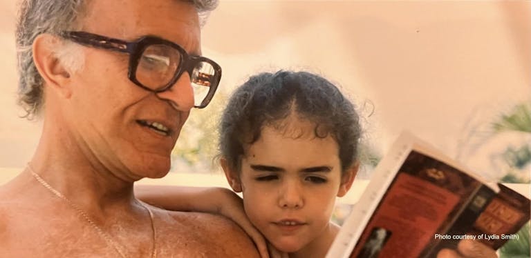 lydia smith and grandfather ricardo montalban
