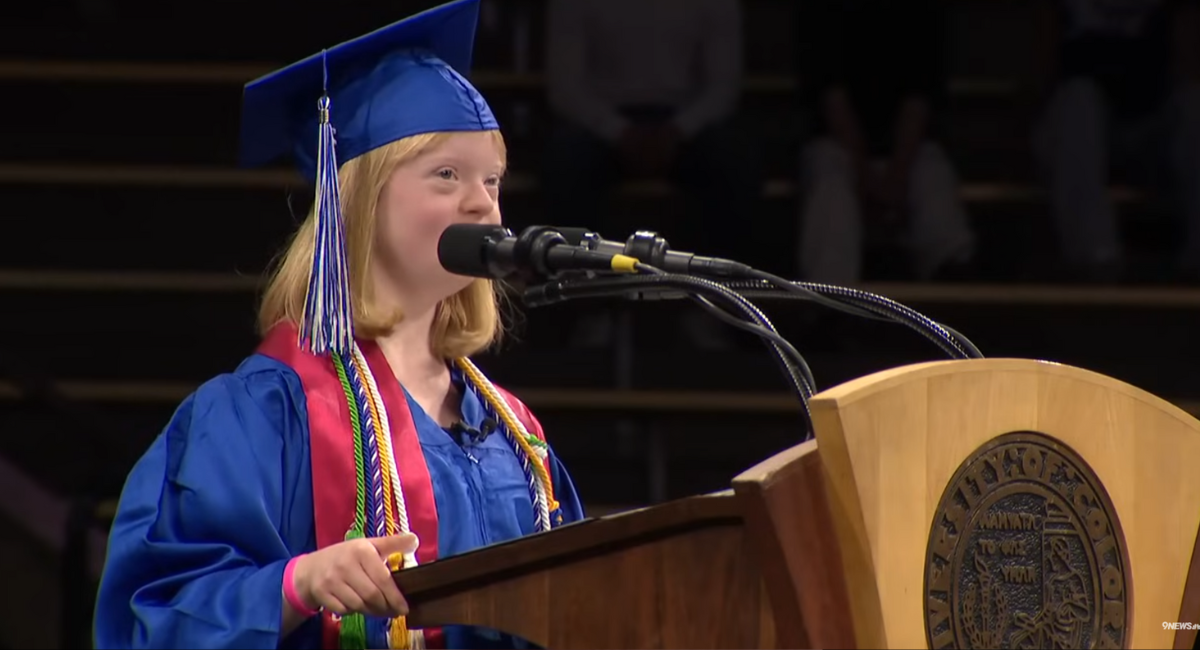 Colorado high school senior with Down syndrome makes history as ...
