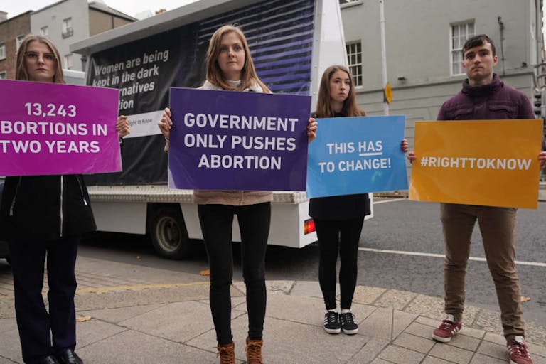 Anti Abortion Protest