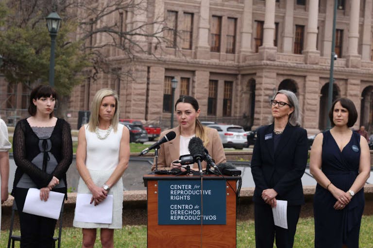Center For Reproductive Rights Files Lawsuit On Behalf Of Texans Harmed By State’s Abortion Ban