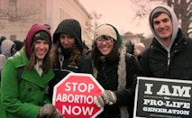 pro-lifers, Thanksgiving, pro-life sidewalk counselors