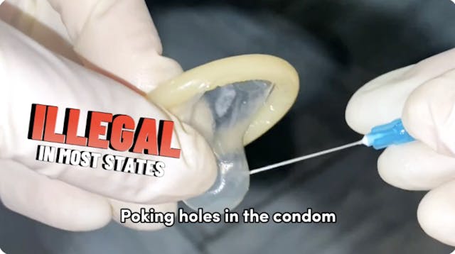 Screenshot MakeaMom video ad on X. Screenshot MakeaMom video ad on X.