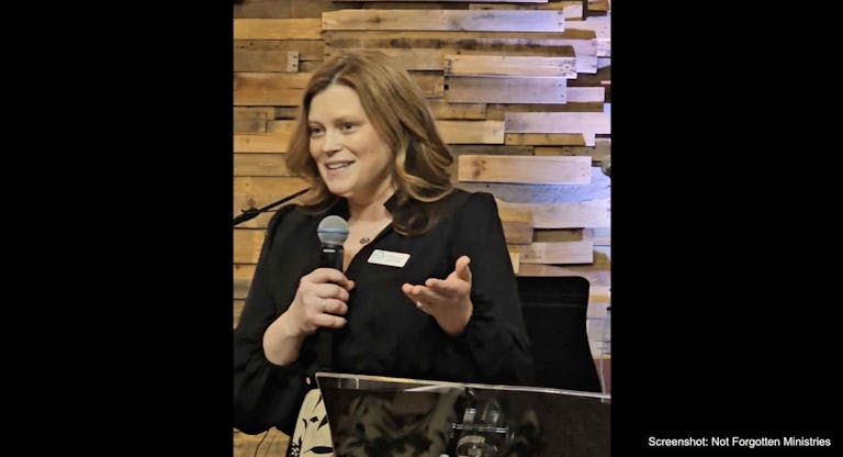 tori shaw speaking church not forgotten ministries