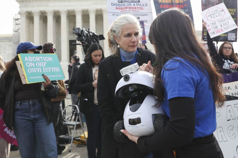 WASHINGTON ,DC  – MARCH 26: Aid Access founder Rebecca Gomperts