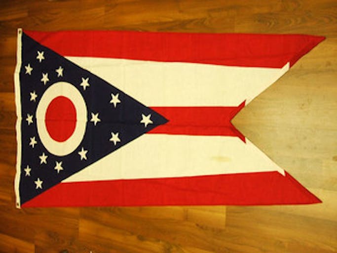 Ohio flag old