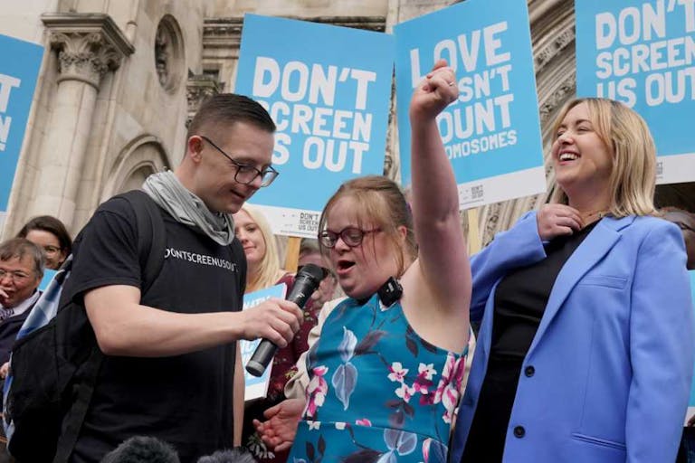 Heidi Crowter, activist, abortion, Down syndrome
