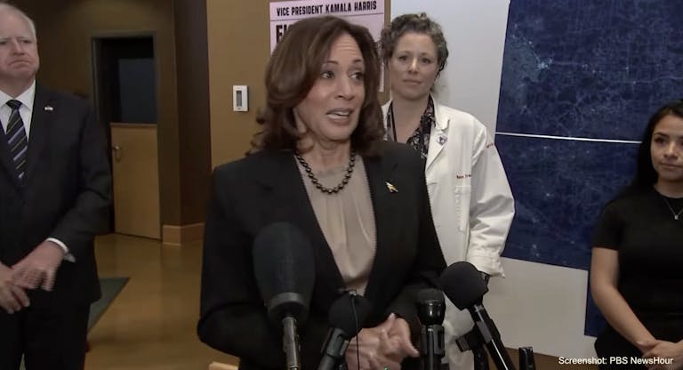 screenshot Kamala Harris MN PP