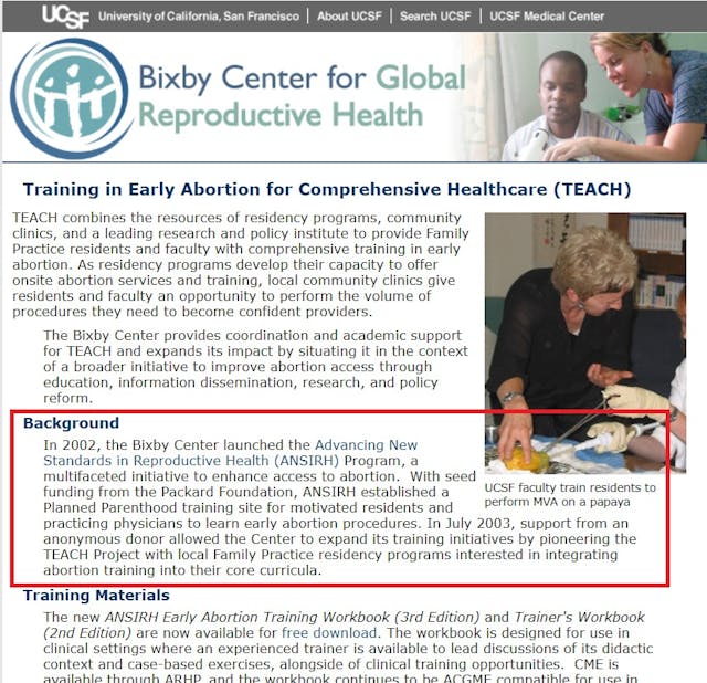 ANSIRH launched by Bixby funded by Packard mission enhance access to abortion ANSIRH launched by Bixby funded by Packard mission is abortion