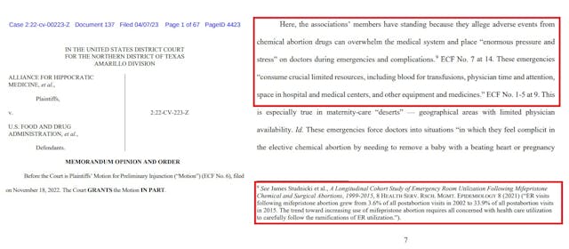 AHM lawsuit on Standing in District Court Decision AHM lawsuit on Standing in District Court Decision