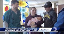 baby birkley born iowa doctor ATV