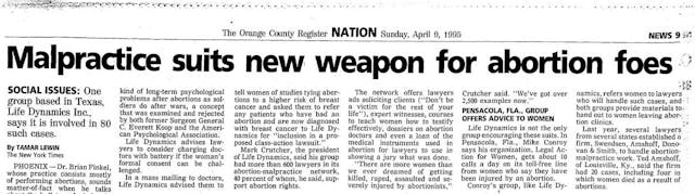 Mark Crutcher led the pro-life movement into medical malpractice lawsuits against the abortion industry Image: Mark Crutcher led pro-life movement into medical malpractice lawsuits against the abortion industry