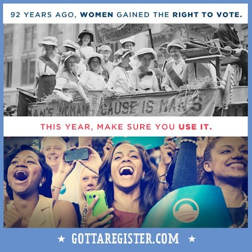 Women Gotta Register Obama