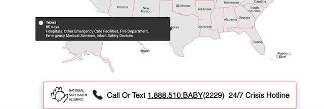 National Safe Haven Alliance – Texas law National Safe Haven Alliance – Texas law