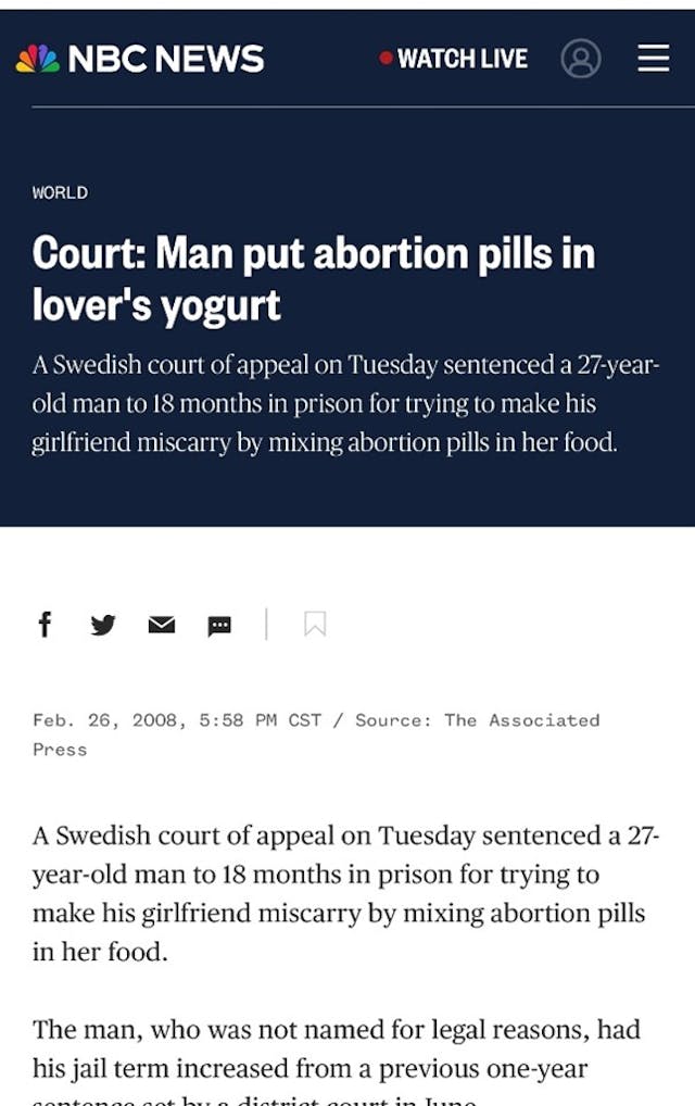 The startling reality of forced abortion: ‘There’s just no words for the horror…’ image