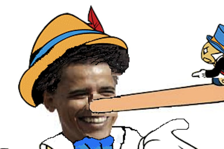 pinocchio, obama