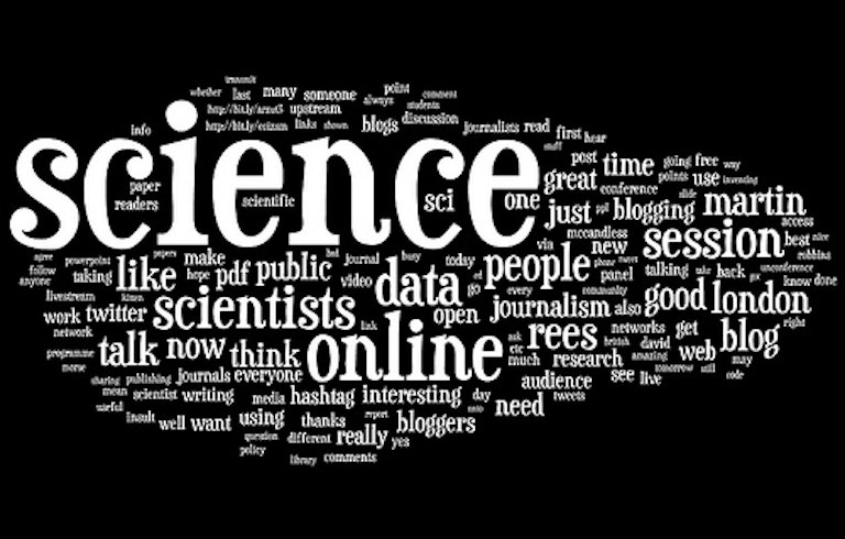 word cloud science