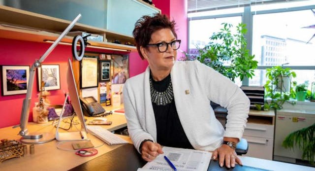 WASHINGTON, D.C. – JULY 1: Melissa Grant, chief operating officer of Carafem, poses for a portrait at the headquarters of Carafem in Washington, D.C., on July 1, 2022. (Amanda Andrade-Rhoades/For The Washington Post via Getty Images)