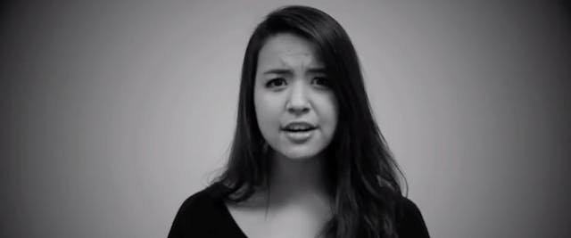 One of the students in Hannah Myers' video