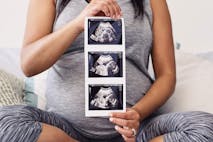 This is the first picture of my bundle of joy