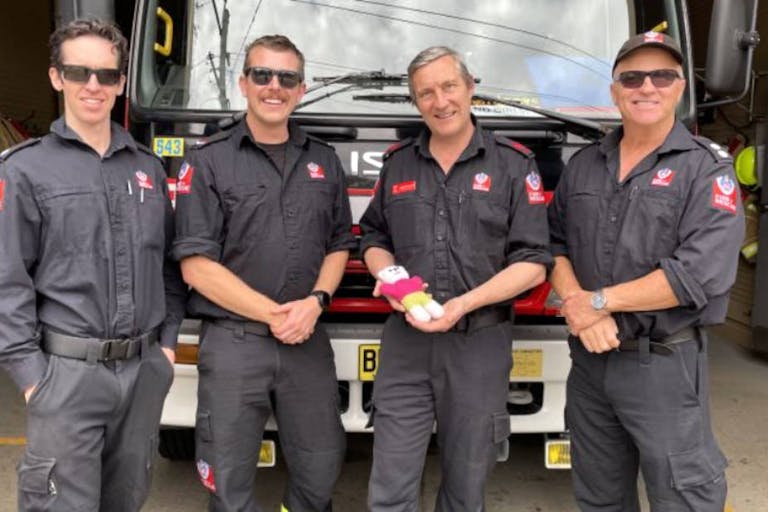 firefighters preemie new south wales