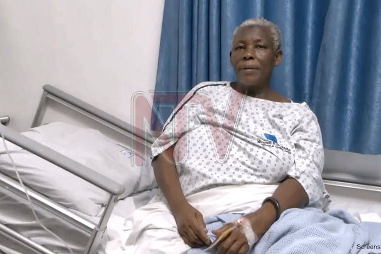 woman conceives twins IVF age 70 uganda