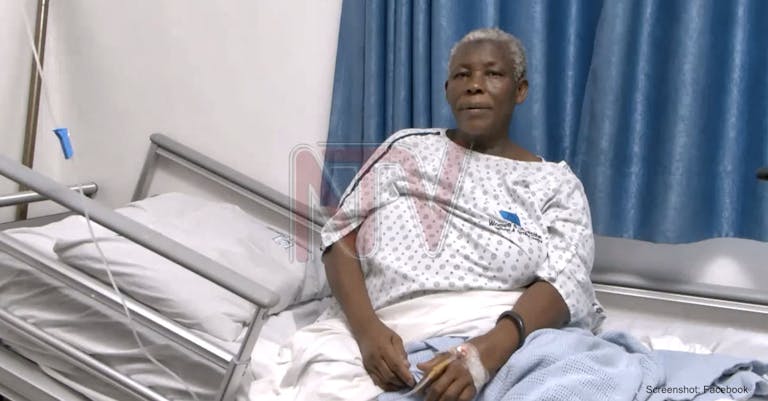 woman conceives twins IVF age 70 uganda