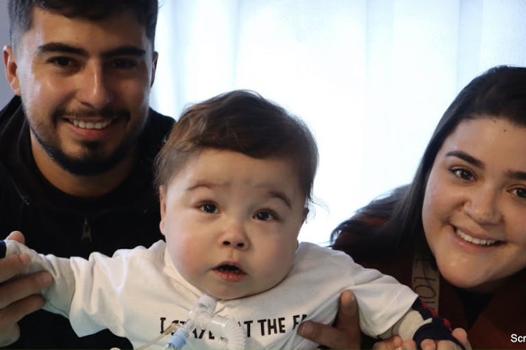 Nathan Alves Goncalves and parents