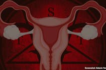 screenshot satanic temple website