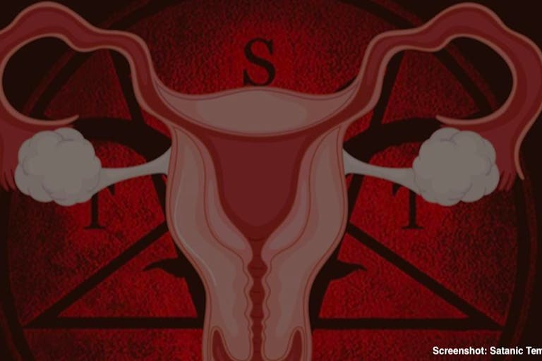 screenshot satanic temple website