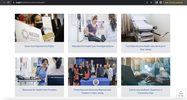 New Jersey promotes new ‘one-stop shop’ website for abortions and birth control image