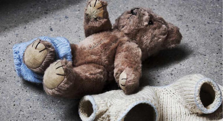 stripped teddy