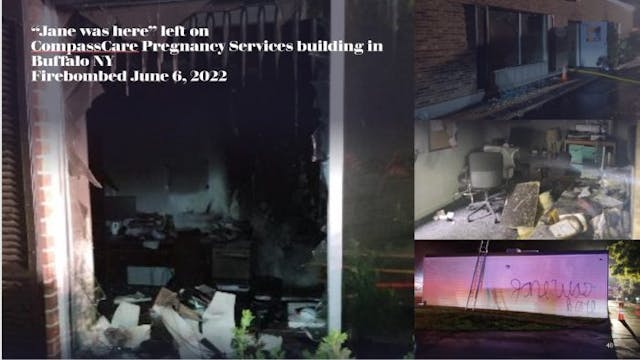 CompassCare Pregnancy Services buffalo NY Firebombed as pro-abortion violence escalates Image: CompassCare Pregnancy Services buffalo NY, Firebombed as pro-abortion violence escalates Politico