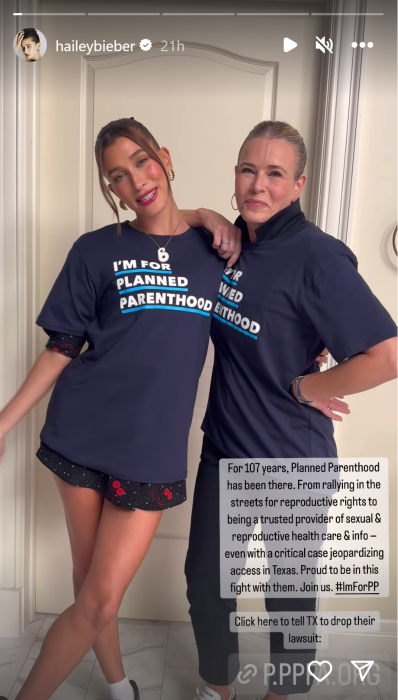 Screenshot from Bieber’s Instagram Stories.