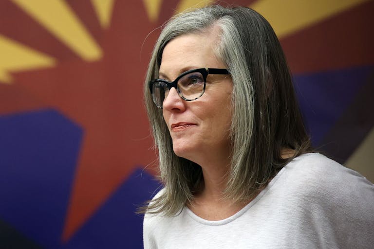 Katie Hobbs Holds A Get Out The Vote Rally In Phoenix