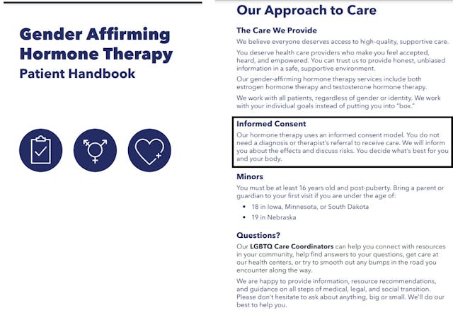 Planned Parenthood Cross-sex Hormone Replacement Therapy (HRT) informed consent model for transgender services patient handbook Planned Parenthood Cross-sex Hormone Replacement Therapy (HRT) informed consent model for transgender services patient handbook