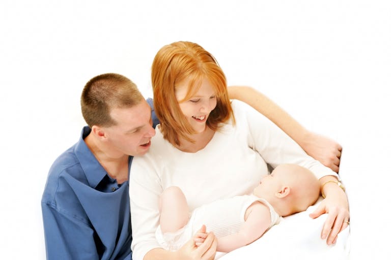 young family
