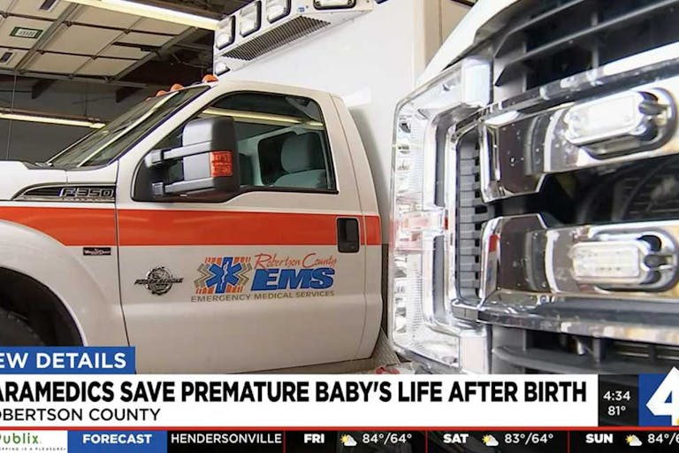 paramedics save preemie NBC 4