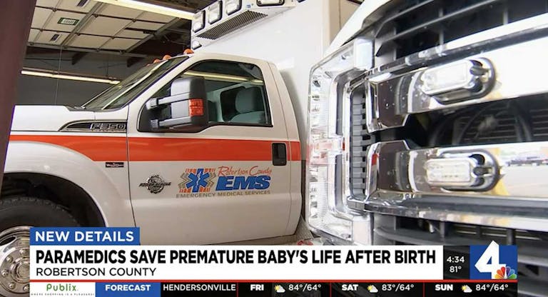 paramedics save preemie NBC 4