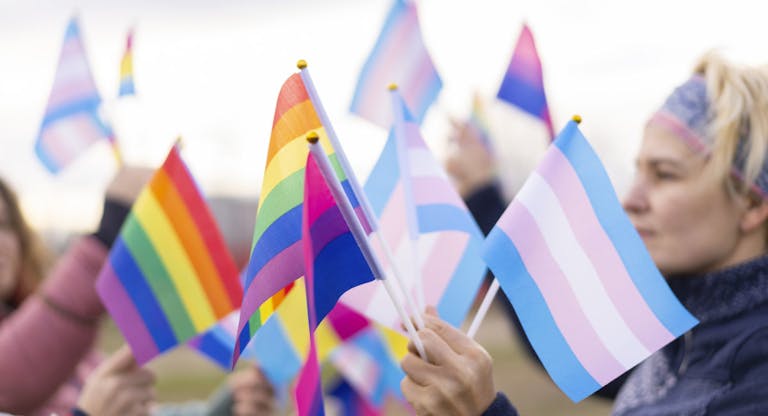 Pride protest