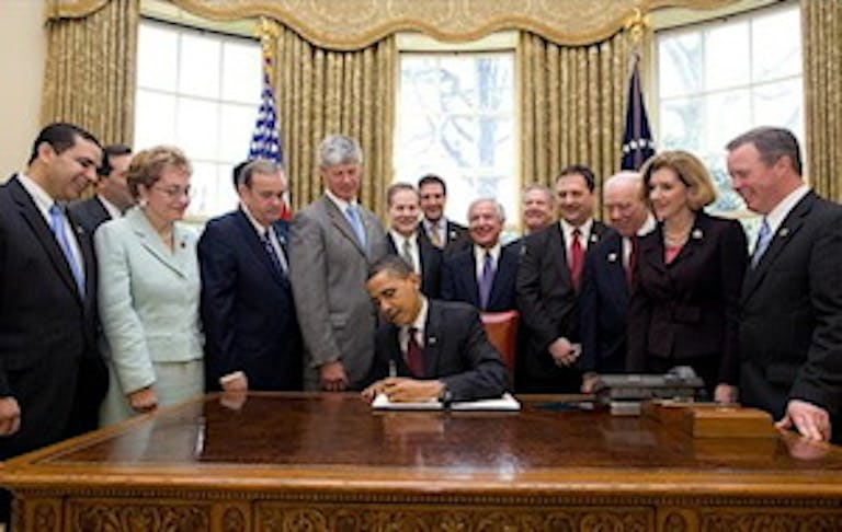 obama signing