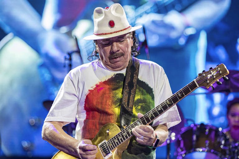 Santana Performs At North Island Credit Union Amphitheatre