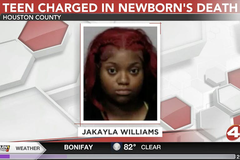 jakayla williams newborn trash compactor