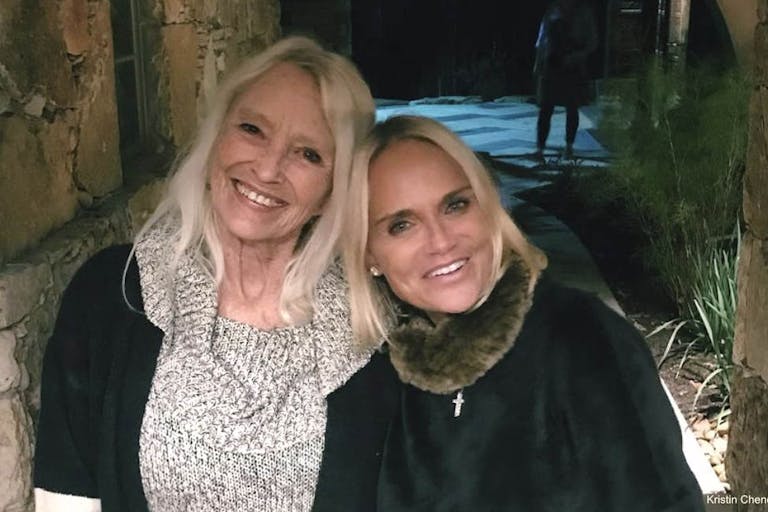 kristin chenoweth birth mom instagram