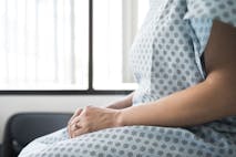 woman, hospital, preborn