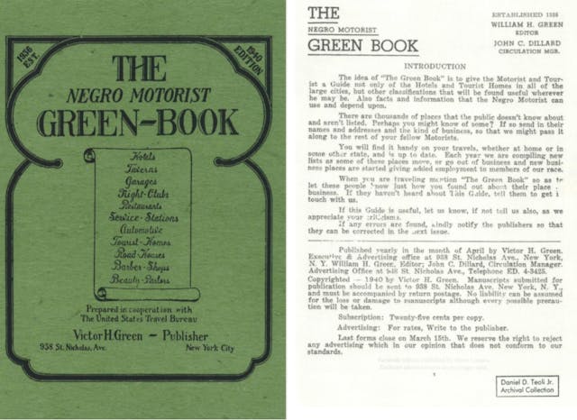 Negro Motorist GreenBook Negro Motorist GreenBook