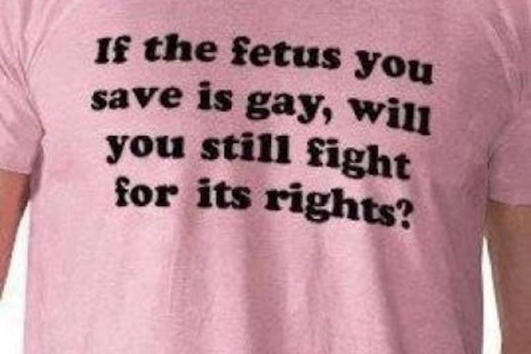 Save Gay Fetus