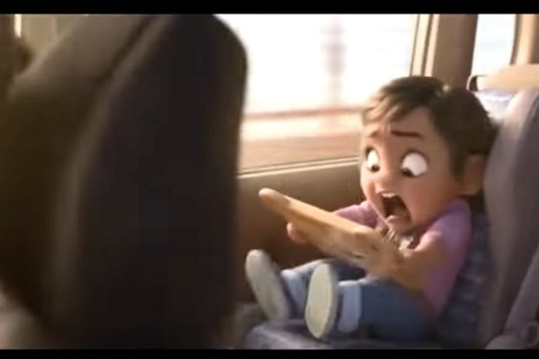 baby moana scream