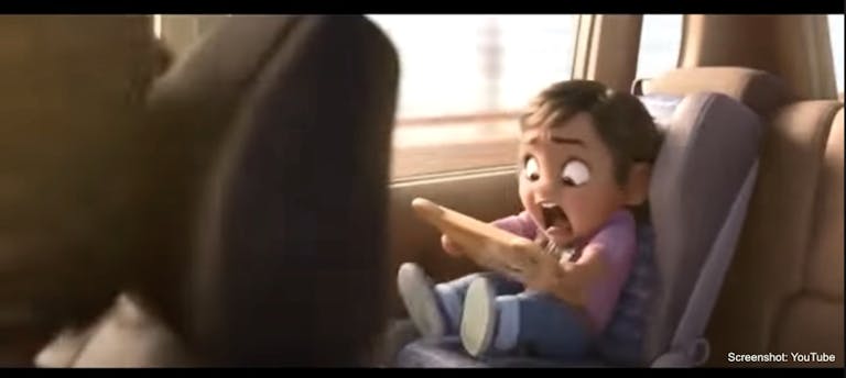 baby moana scream