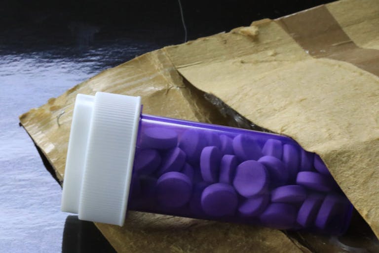 Mail order package of overseas drugs