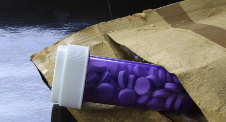 Mail order package of overseas drugs